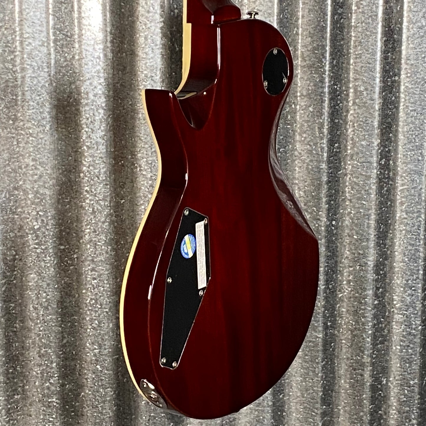 ESP LTD EC-256 Flame Dark Brown Sunburst Guitar LEC256FMDBSB #2422 Used