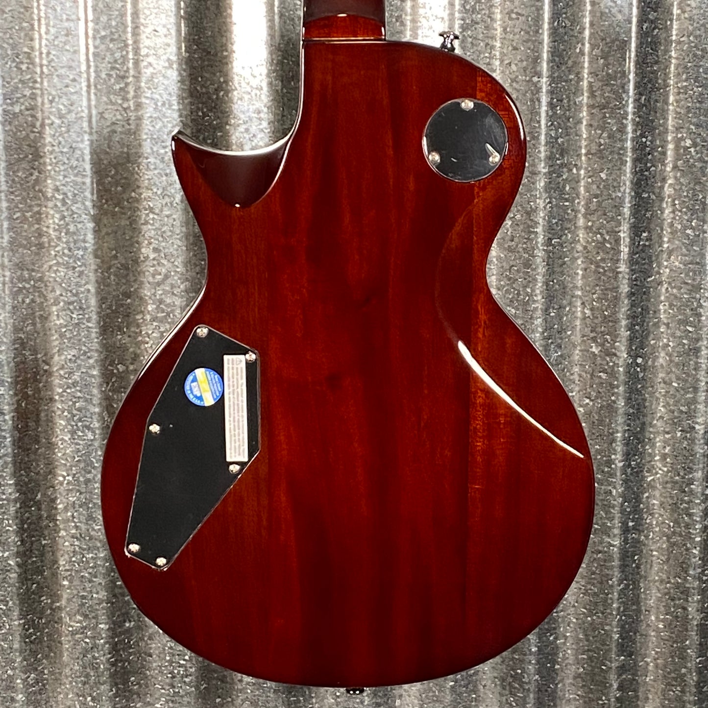 ESP LTD EC-256 Flame Dark Brown Sunburst Guitar LEC256FMDBSB #2422 Used