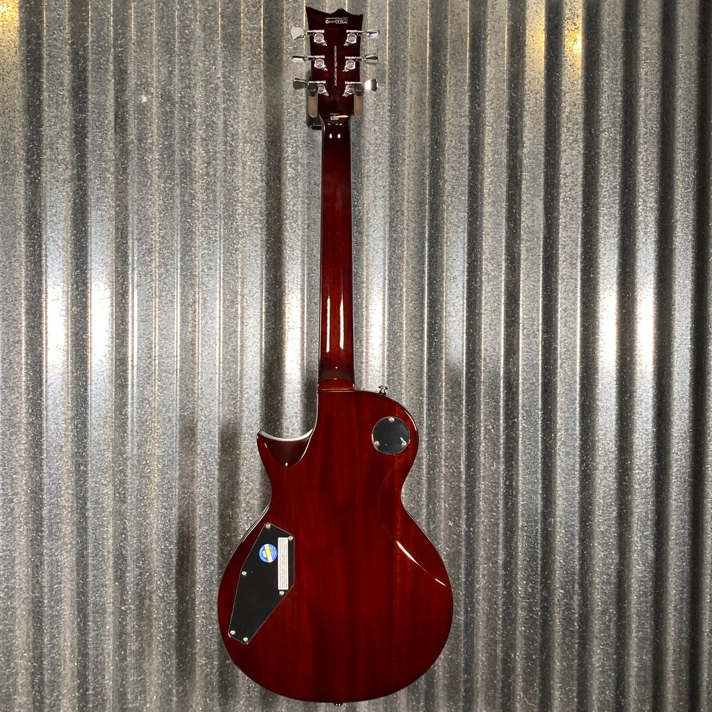 ESP LTD EC-256 Flame Dark Brown Sunburst Guitar LEC256FMDBSB #2422 Used