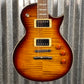 ESP LTD EC-256 Flame Dark Brown Sunburst Guitar LEC256FMDBSB #2422 Used