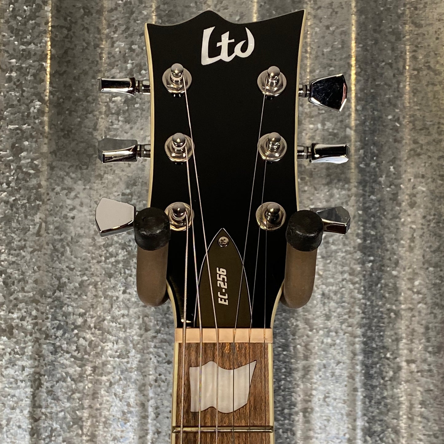 ESP LTD EC-256 Flame Dark Brown Sunburst Guitar LEC256FMDBSB #2422 Used