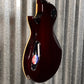ESP LTD EC-256 Flame Dark Brown Sunburst Guitar LEC256FMDBSB #0333 Used