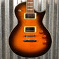ESP LTD EC-256 Flame Dark Brown Sunburst Guitar LEC256FMDBSB #0333 Used