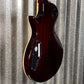 ESP LTD EC-256 Flame Dark Brown Sunburst Guitar LEC256FMDBSB #1872 Used