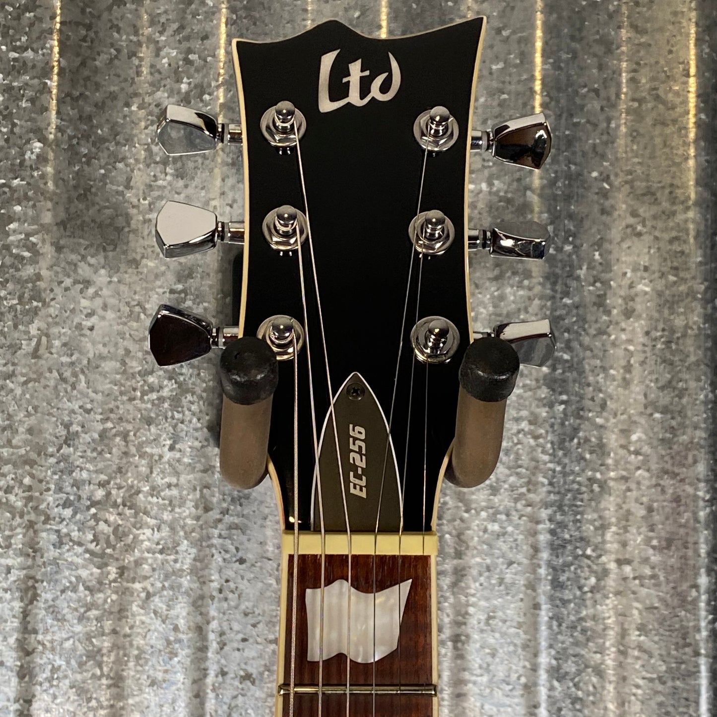 ESP LTD EC-256 Flame Dark Brown Sunburst Guitar LEC256FMDBSB #1872 Used