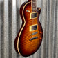ESP LTD EC-256 Flame Dark Brown Sunburst Guitar LEC256FMDBSB #2019 Used