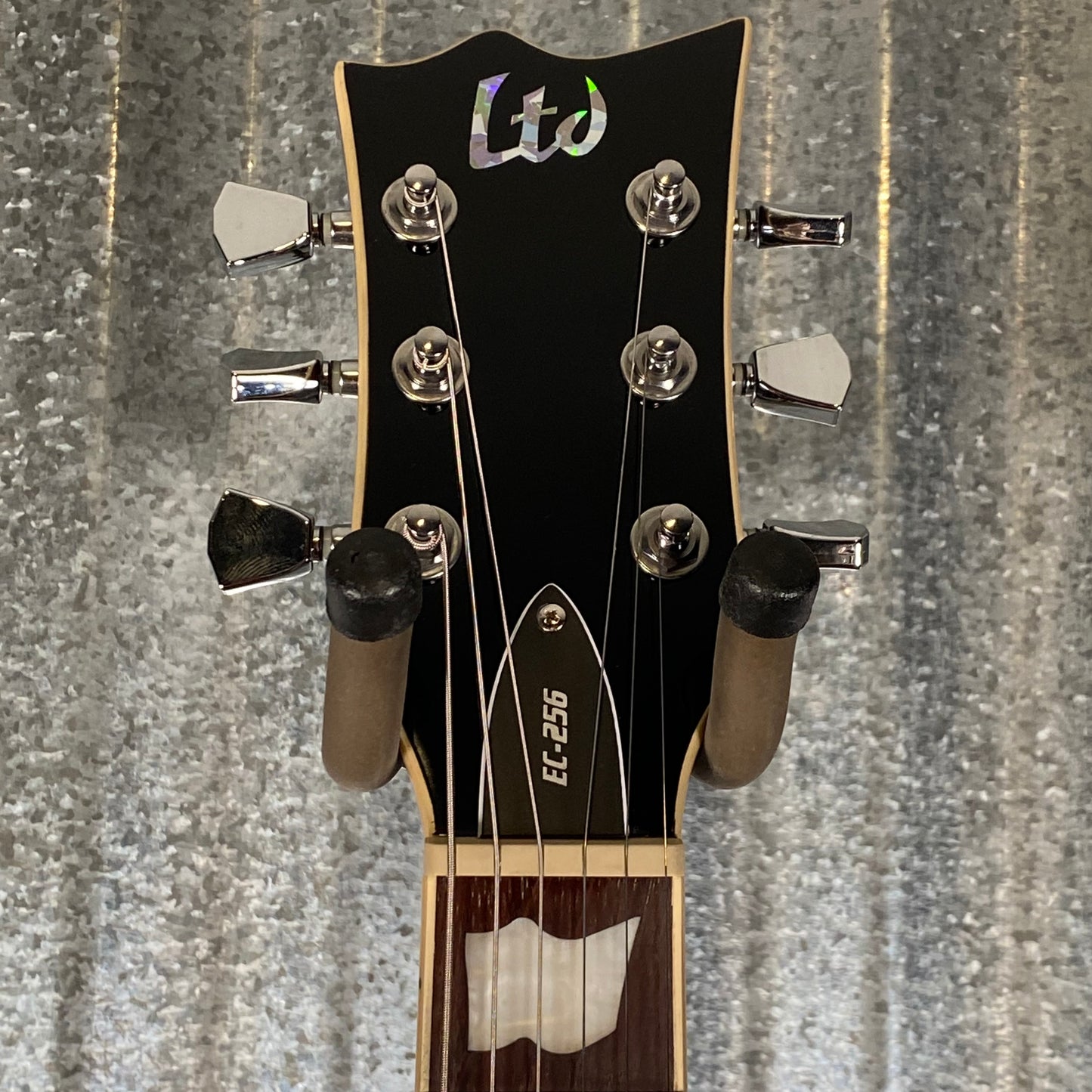 ESP LTD EC-256 Flame Dark Brown Sunburst Guitar LEC256FMDBSB #2019 Used