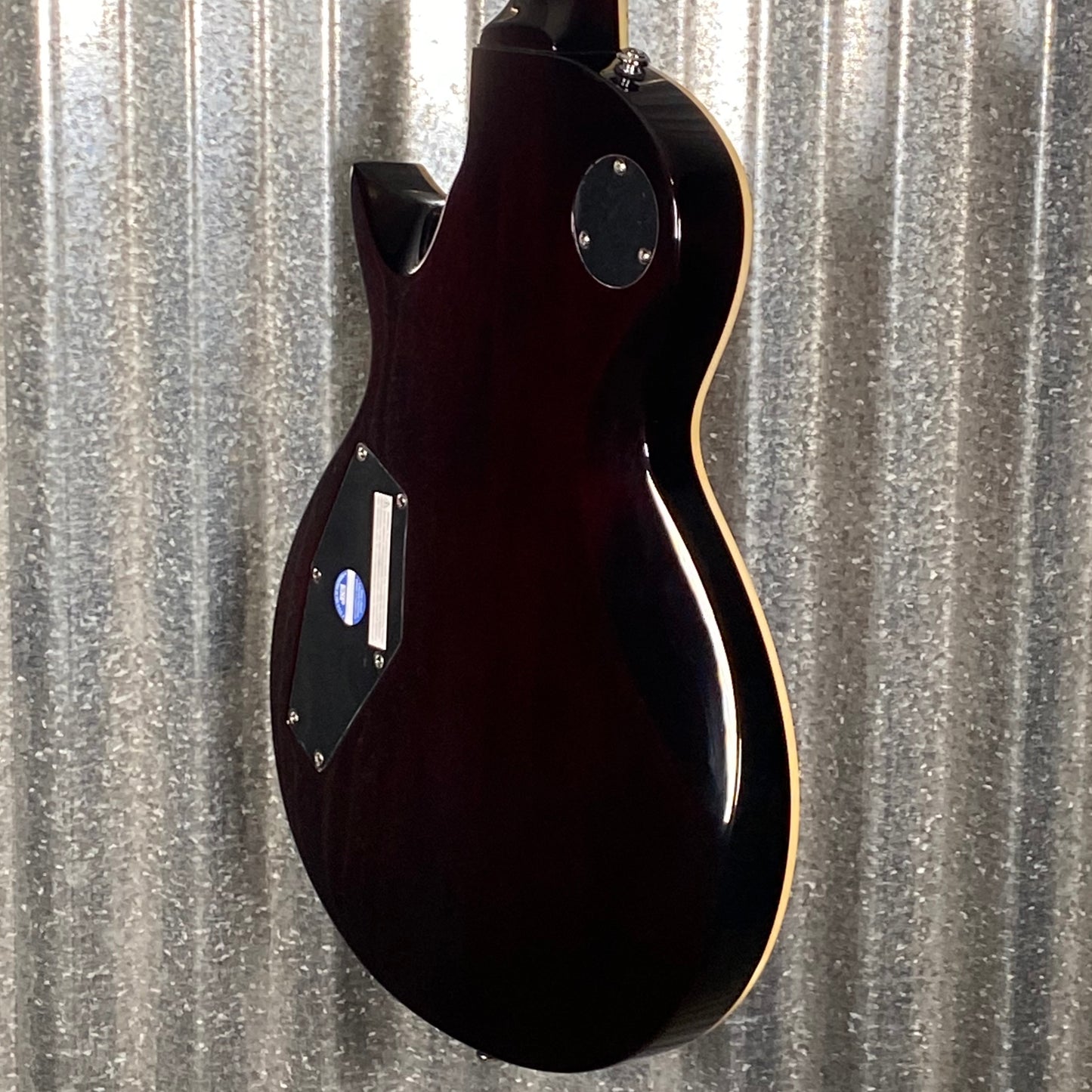 ESP LTD EC-256 Flame Dark Brown Sunburst Guitar LEC256FMDBSB #0275 Used