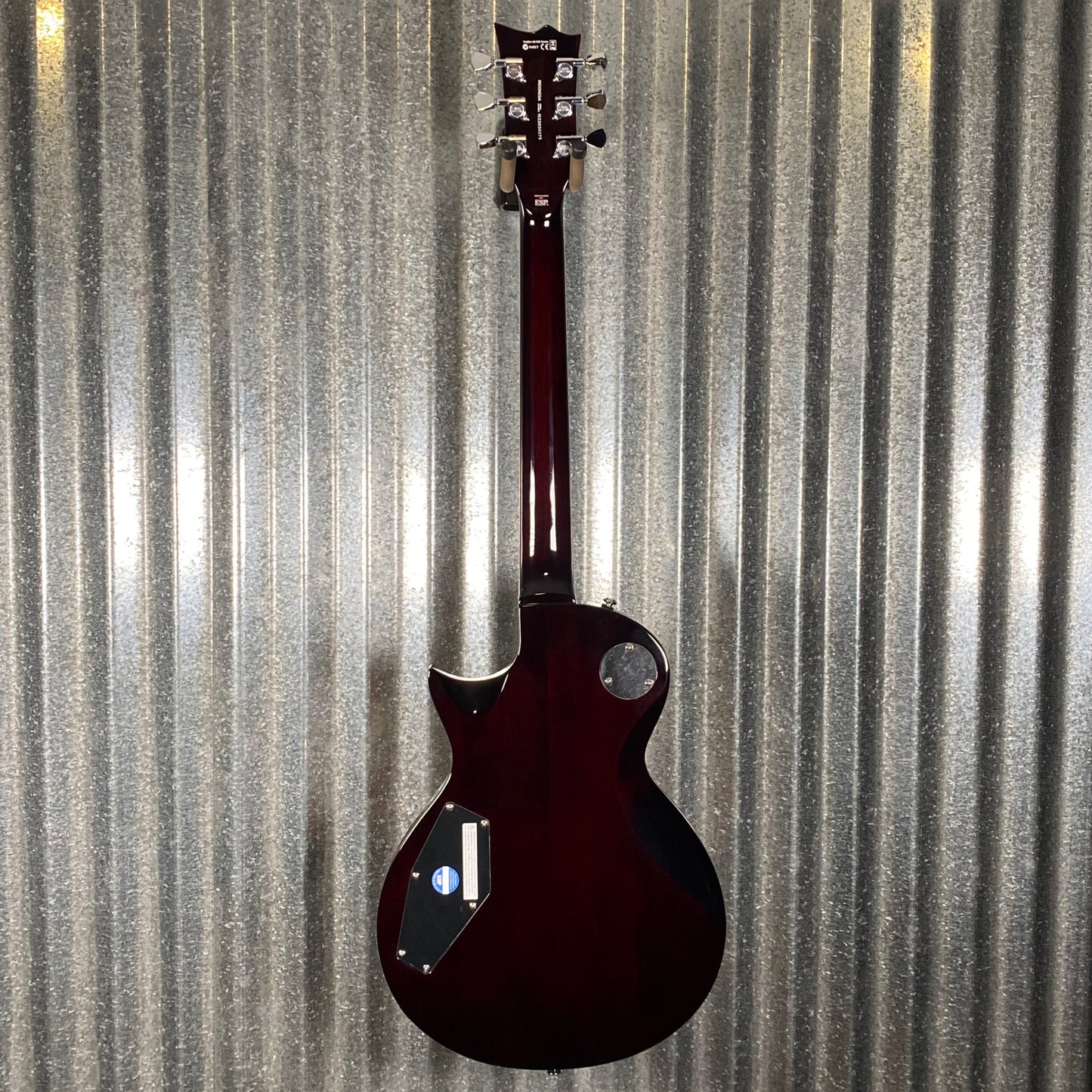 ESP LTD EC-256 Flame Dark Brown Sunburst Guitar LEC256FMDBSB #0275 Used