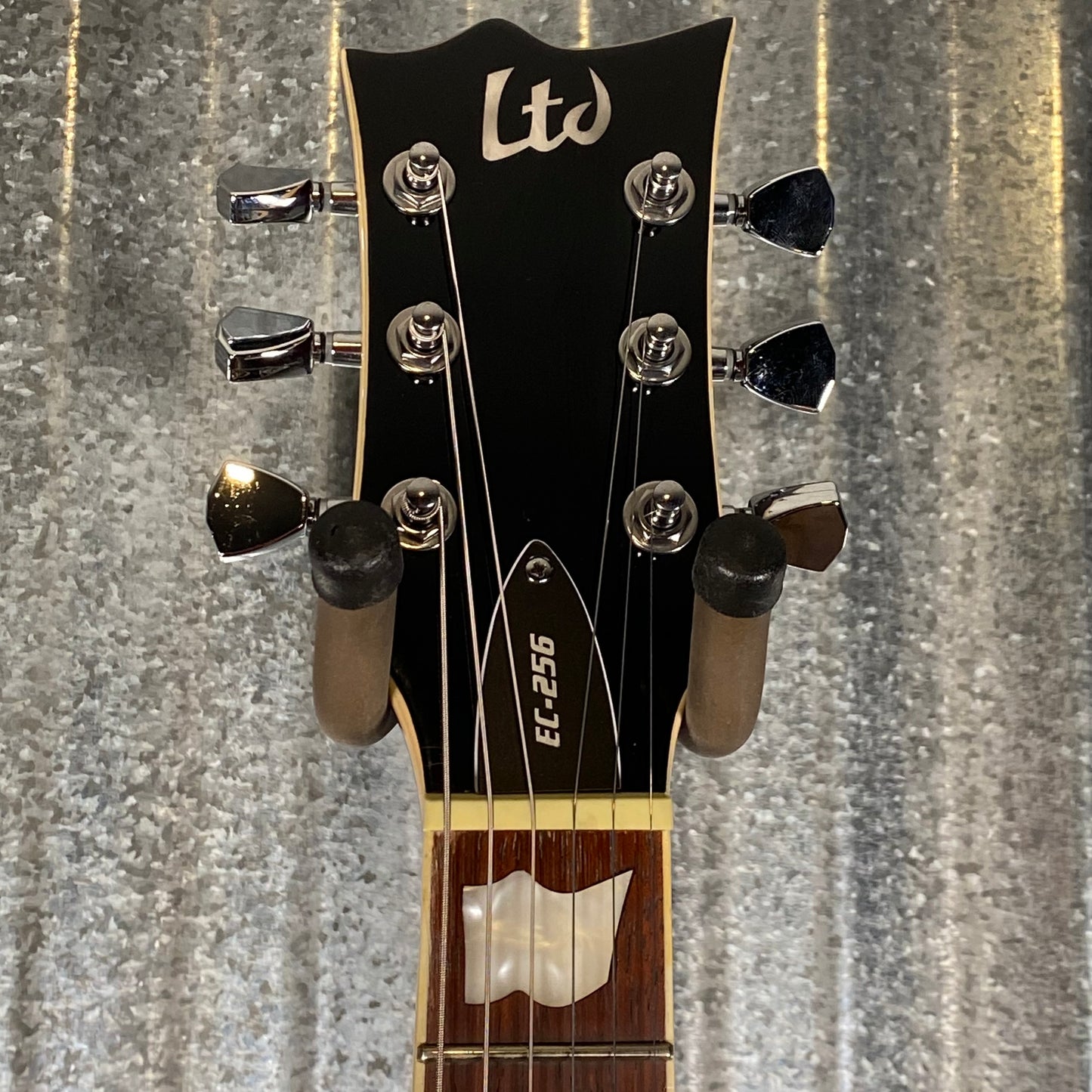 ESP LTD EC-256 Flame Dark Brown Sunburst Guitar LEC256FMDBSB #0275 Used