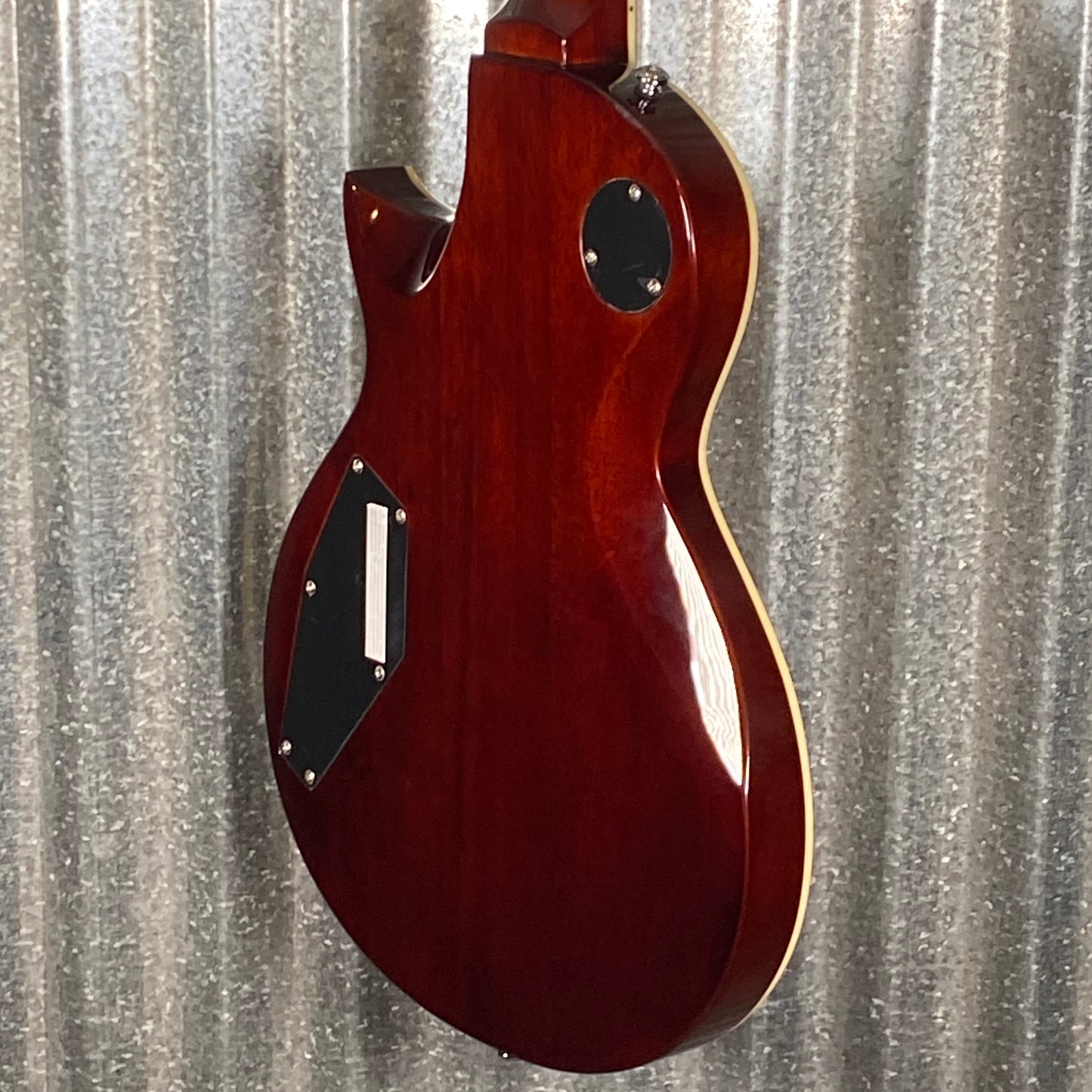 ESP LTD EC-256 Flame Dark Brown Sunburst Guitar LEC256FMDBSB #2189 Used