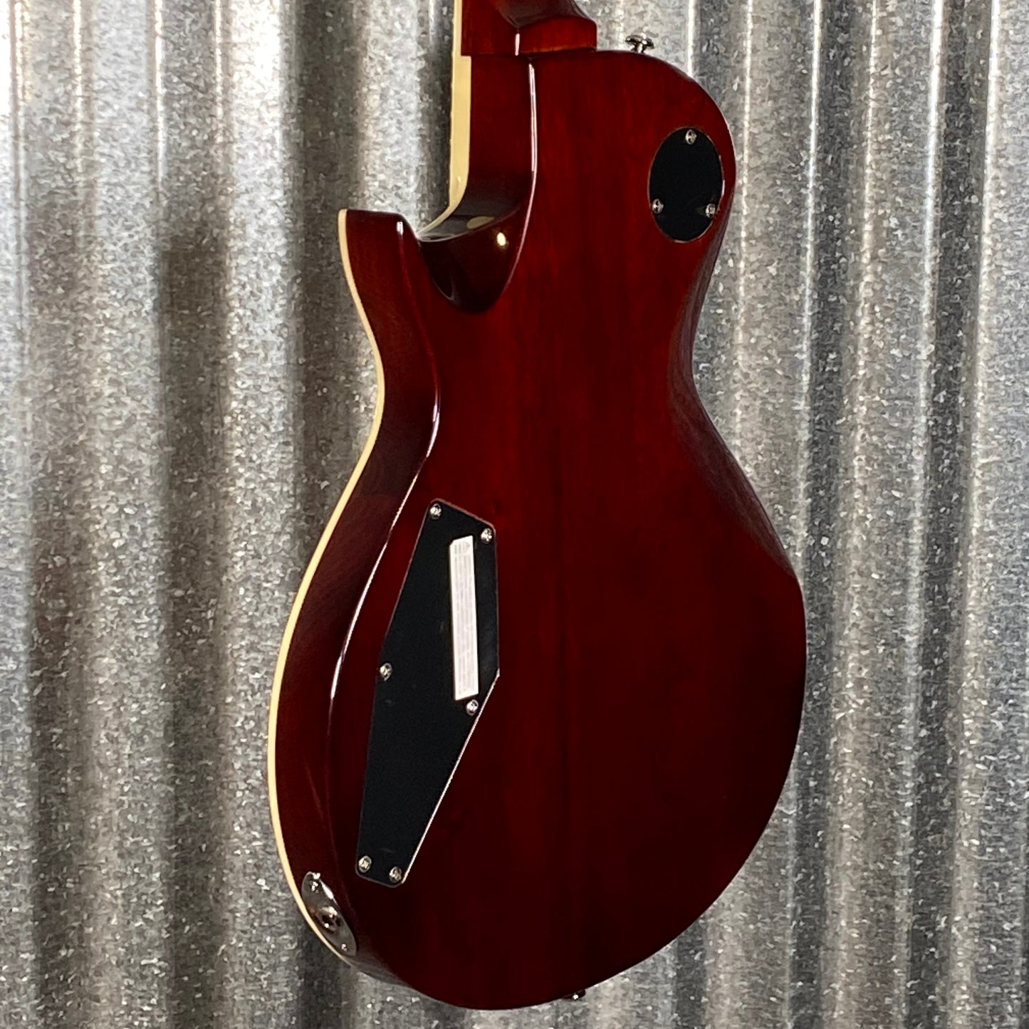 ESP LTD EC-256 Flame Dark Brown Sunburst Guitar LEC256FMDBSB #2189 Used