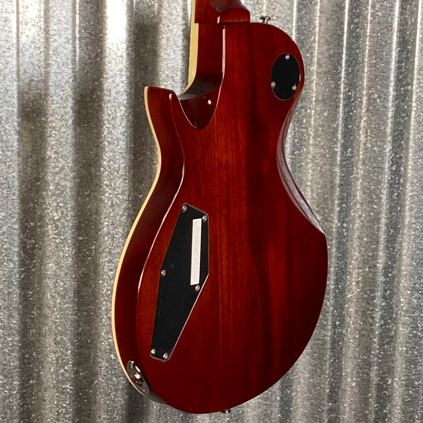 ESP LTD EC-256 Flame Dark Brown Sunburst Guitar LEC256FMDBSB #2369 Used