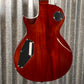 ESP LTD EC-256 Flame Dark Brown Sunburst Guitar LEC256FMDBSB #2369 Used