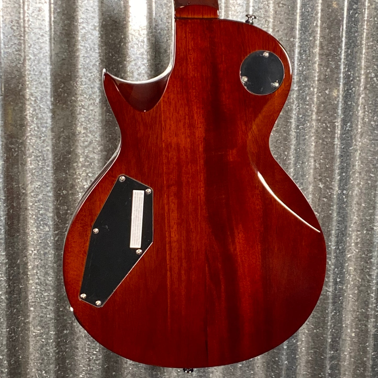 ESP LTD EC-256 Flame Dark Brown Sunburst Guitar LEC256FMDBSB #2369 Used