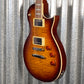 ESP LTD EC-256 Flame Dark Brown Sunburst Guitar LEC256FMDBSB #2369 Used