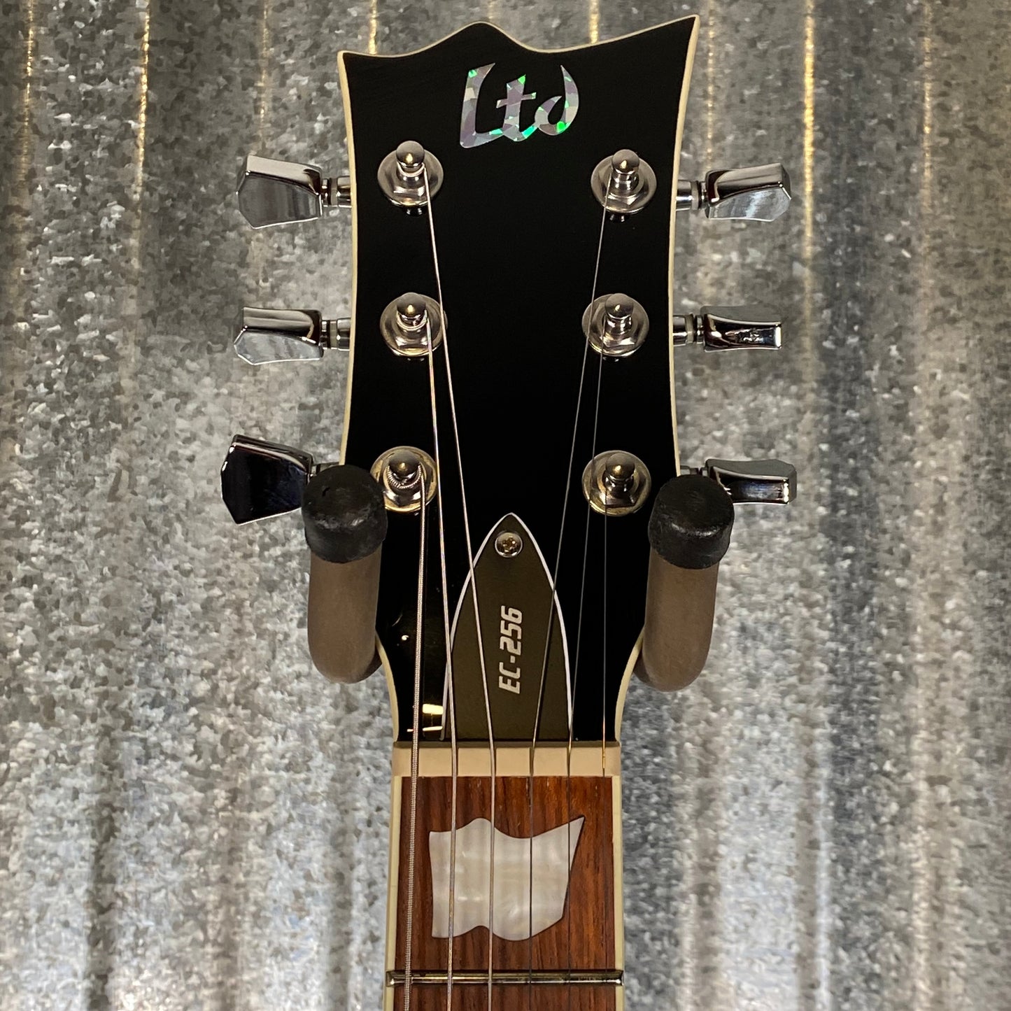 ESP LTD EC-256 Flame Dark Brown Sunburst Guitar LEC256FMDBSB #2369 Used