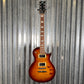 ESP LTD EC-256 Flame Dark Brown Sunburst Guitar LEC256FMDBSB #2369 Used