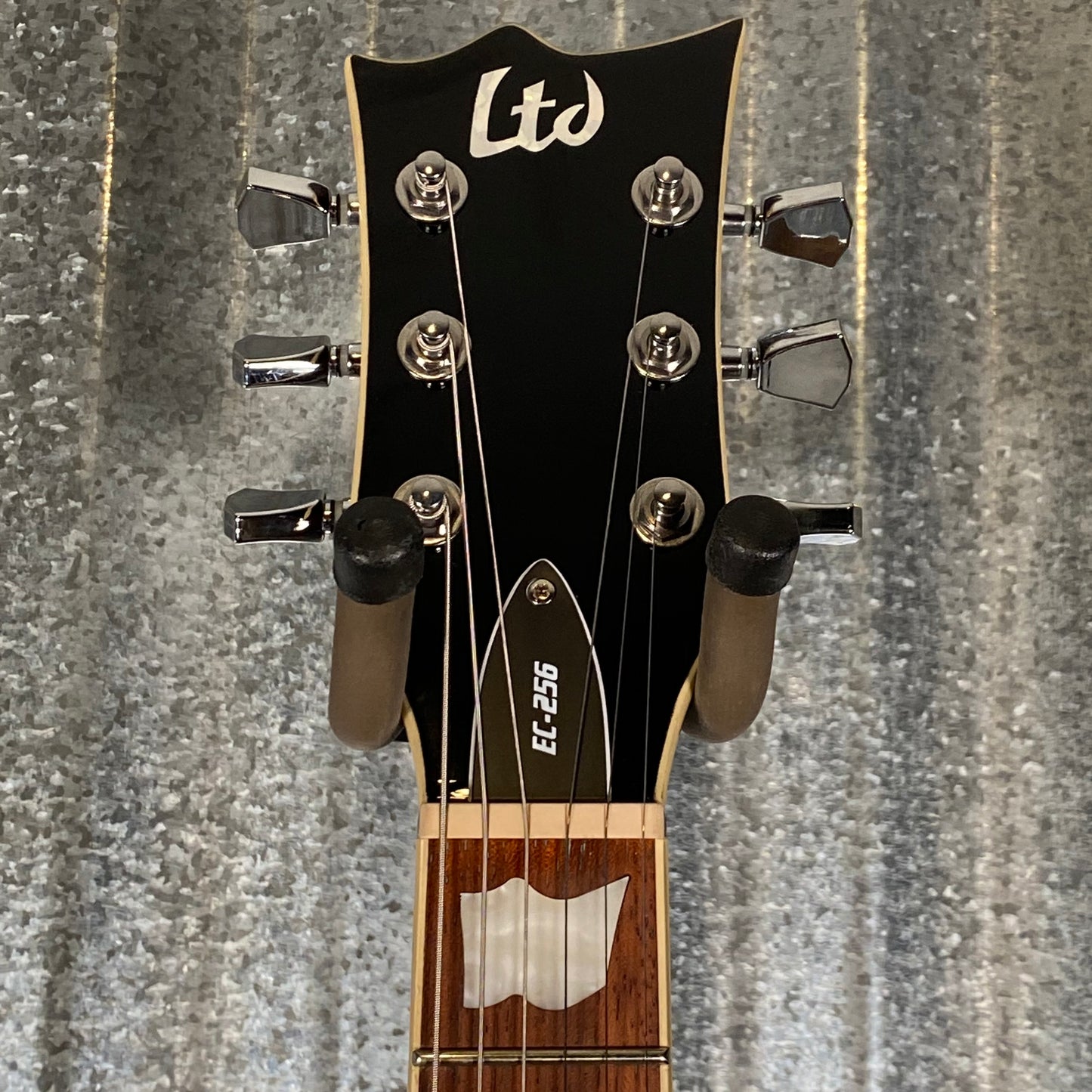 ESP LTD EC-256 Flame Dark Brown Sunburst Guitar LEC256FMDBSB #2722 Used