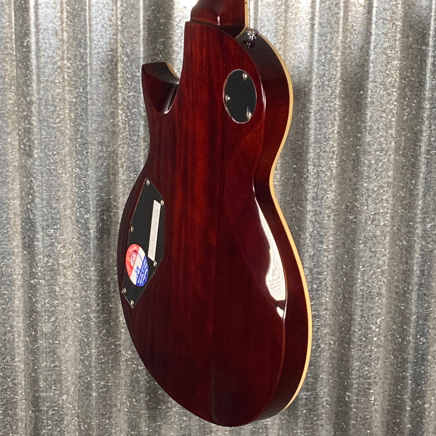 ESP LTD EC-256 Flame Dark Brown Sunburst Guitar LEC256FMDBSB #4357 Used