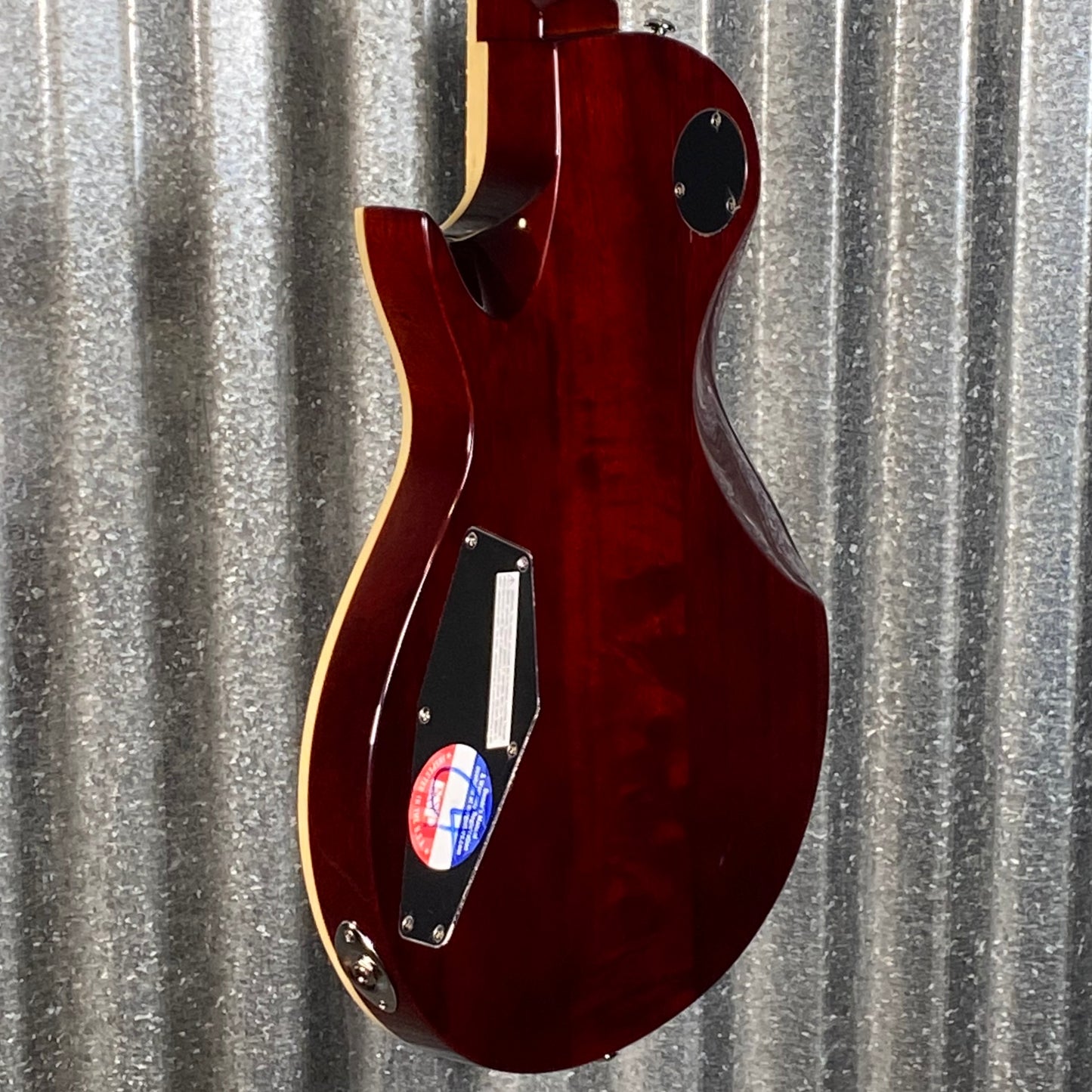 ESP LTD EC-256 Flame Dark Brown Sunburst Guitar LEC256FMDBSB #4357 Used