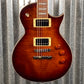 ESP LTD EC-256 Flame Dark Brown Sunburst Guitar LEC256FMDBSB #4357 Used