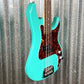 G&L USA LB-100 Belair Green 4 String Bass & Bag LB100 #6110