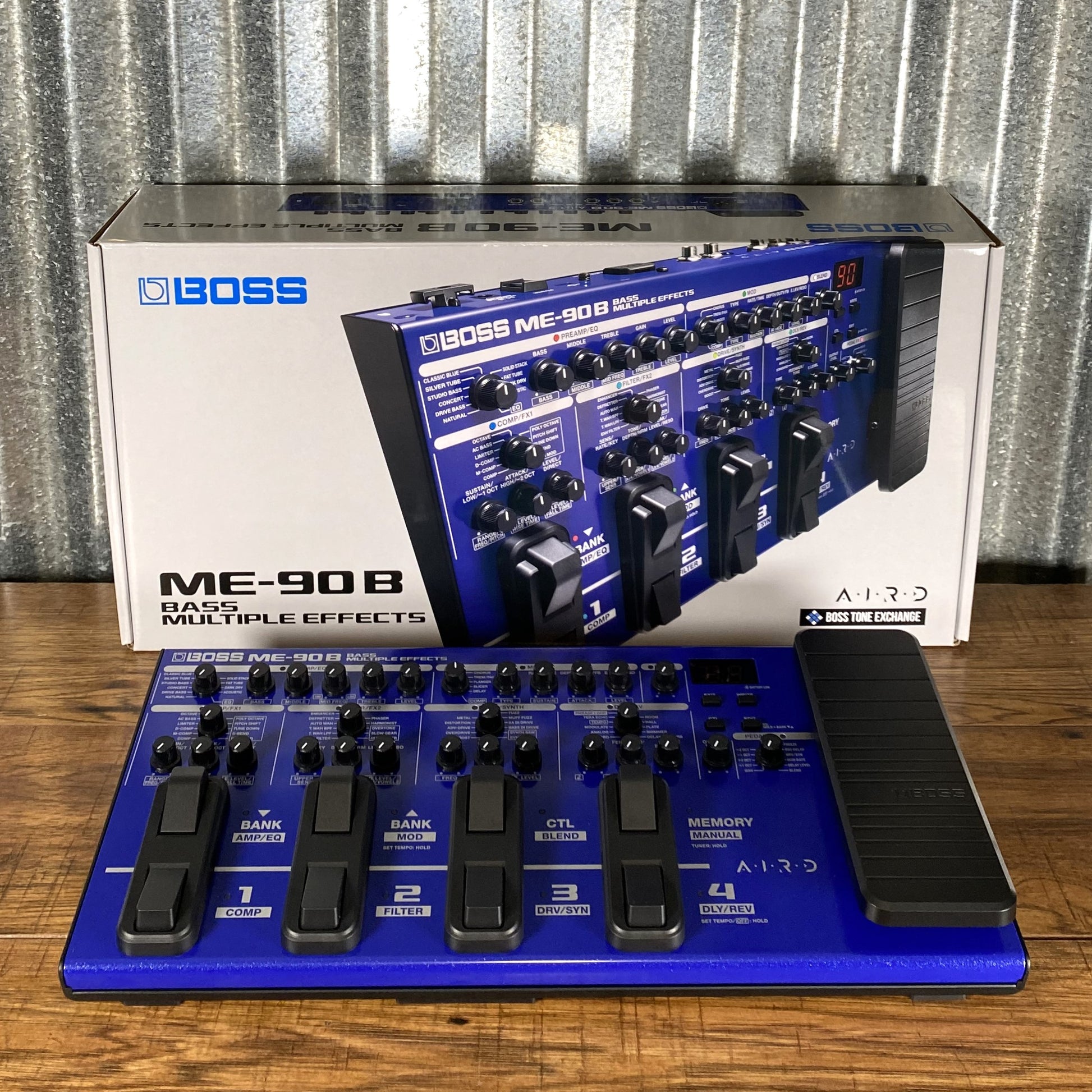 boss me 90 pedal fx Boss ME-90B Bass Multi Effect Pedal – Specialty Traders