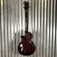ESP LTD EC-1000 Piezo Bridge Quilt Top See Through Black Guitar #0255 Used