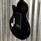 ESP LTD EC-1000 Evertune Flame See Thru Black Seymour Duncan Guitar EC1000ETFMSTBLK #2537 Used