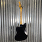 Fender Branded Jazzmaster Flat Black Parts Guitar #0001 Used