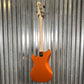 G&L USA Fullerton Deluxe Fallout Bass 4 String Tangerine Metallic & Bag #9009