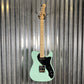 G&L USA ASAT Classic Semi Hollow Limited Edition Surf Green & Bag #7086 Used