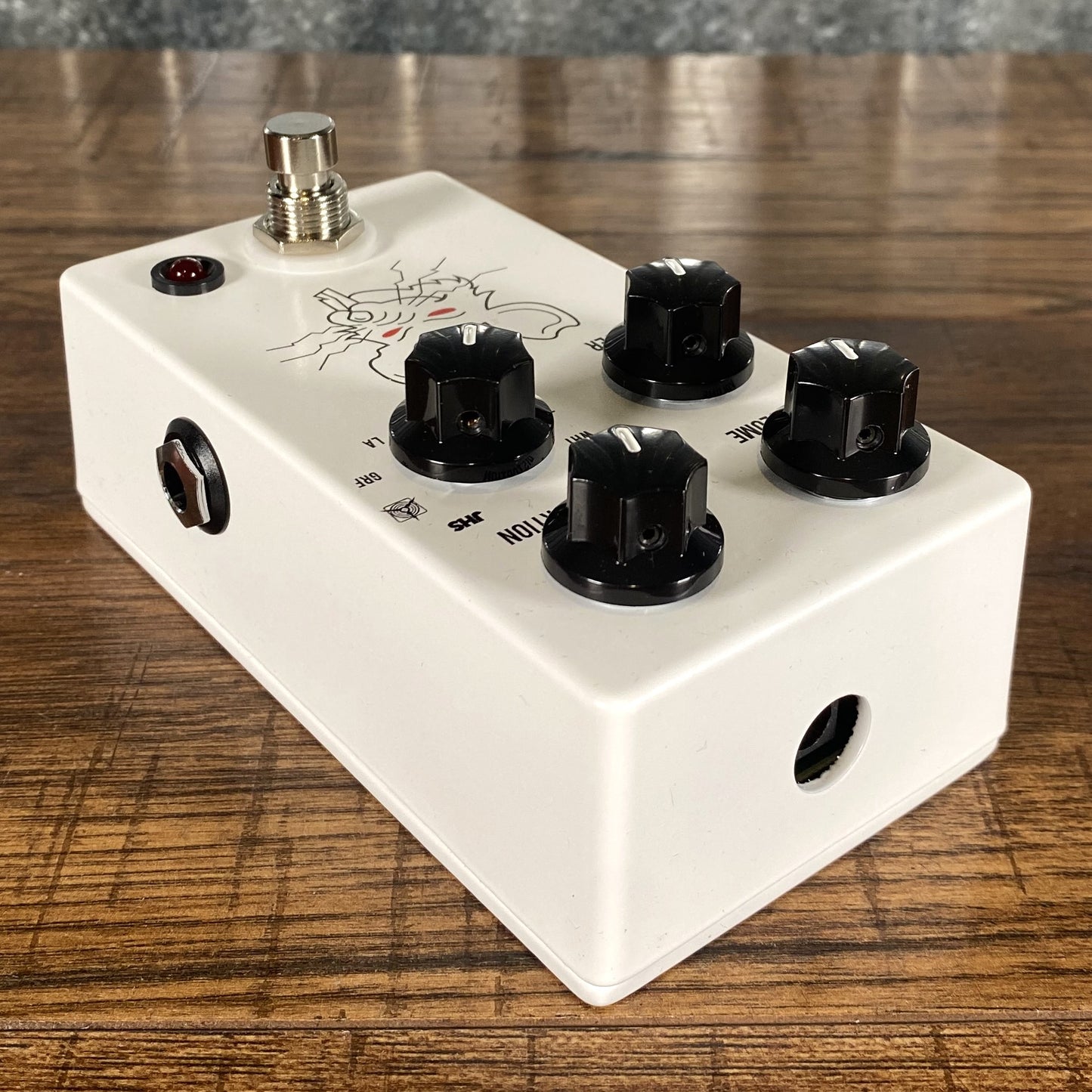 JHS Pedals Packrat 9 Rat Distortion Guitar Effect Pedal WHITE