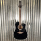 Takamine EF381SC Cutaway 12 String Acoustic Electric Guitar Black & Case Japan #0260