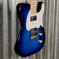 G&L USA Fullerton Deluxe ASAT Classic Bluesboy Blueburst Guitar & Bag #2022