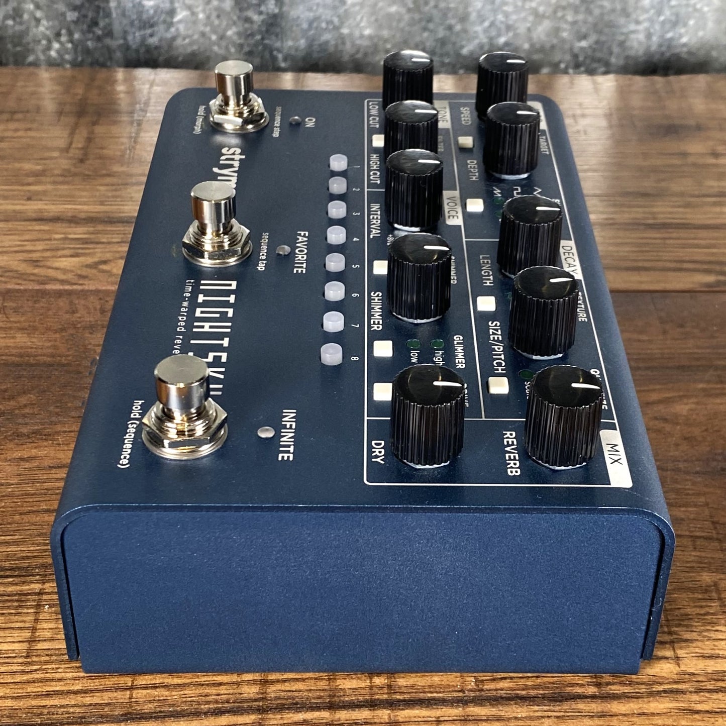 Strymon NightSky Reverb Guitar Effect Pedal Demo