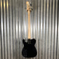 G&L USA Fullerton Deluxe ASAT 4 String Bass Jet Black & Bag #8120