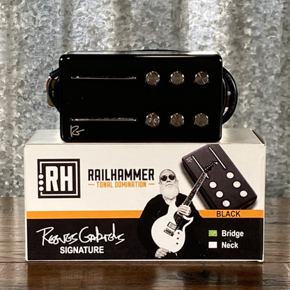 Railhammer Reeves Gabrels Bridge Black Guitar Pickup