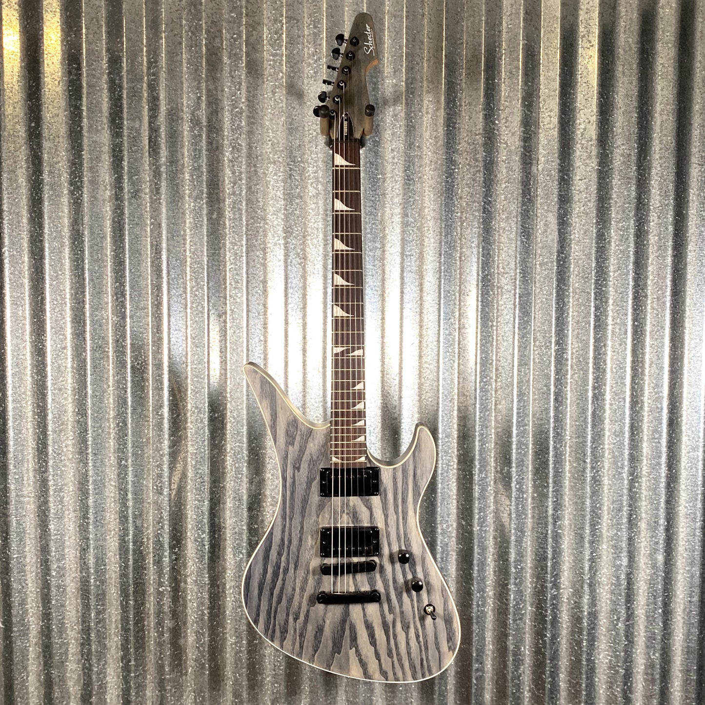 Schecter Avenger Standard Charcoal Satin Guitar #0756