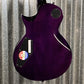 ESP LTD EC-1000 Eclipse Seymour Duncan See Thru Purple Guitar LEC1000FMSTP #3098 Used