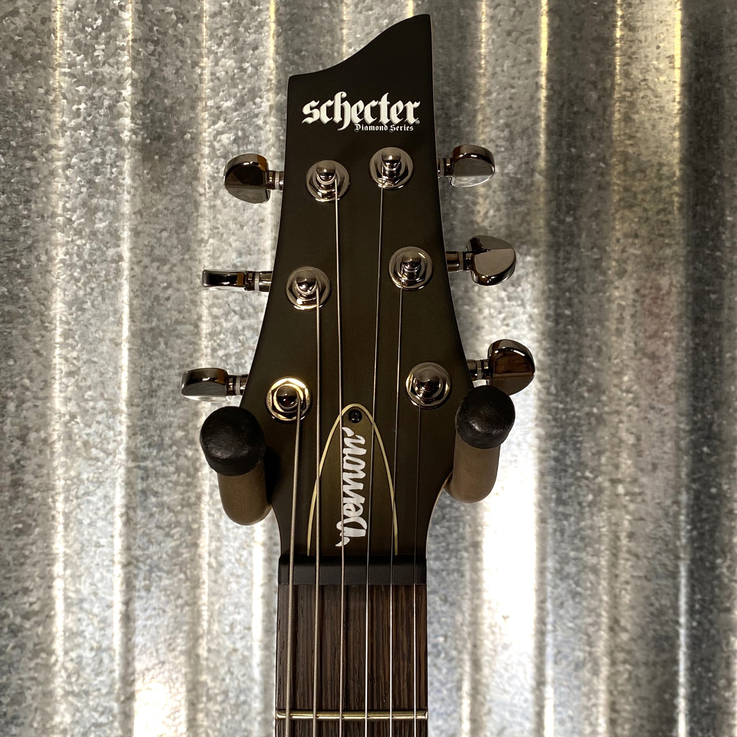 Schecter Demon 6 Aged Black Satin Guitar #0001