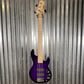 G&L USA CLF L-2500 S750 Purpleburst 5 String Bass & Bag S-750 L-2500 #6073