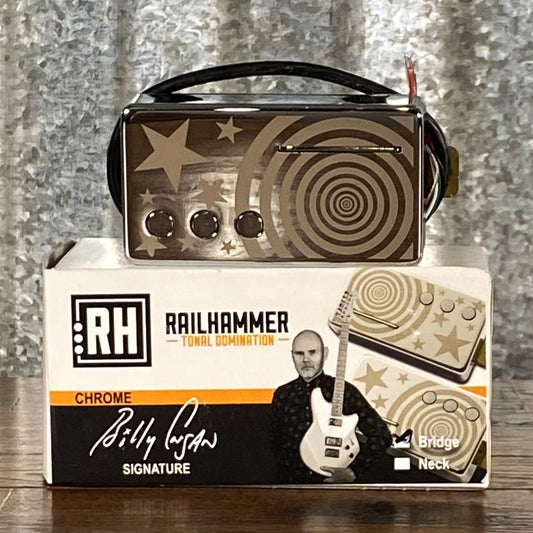 Railhammer Billy Corgan Z-One Bridge Chrome Humcutter Guitar Pickup