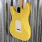 Musi Capricorn Classic HSS Stratocaster Yellow Guitar #0119 Used
