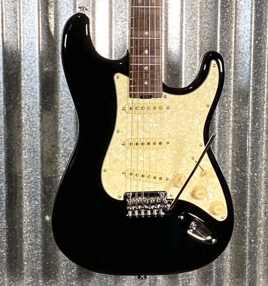 Musi Capricorn Classic SSS Strat Black Guitar #0077 Used