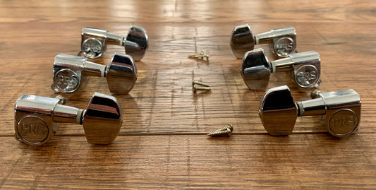 PRS Paul Reed Smith SE Sealed Tuning Machine Set Tuners Chrome Used