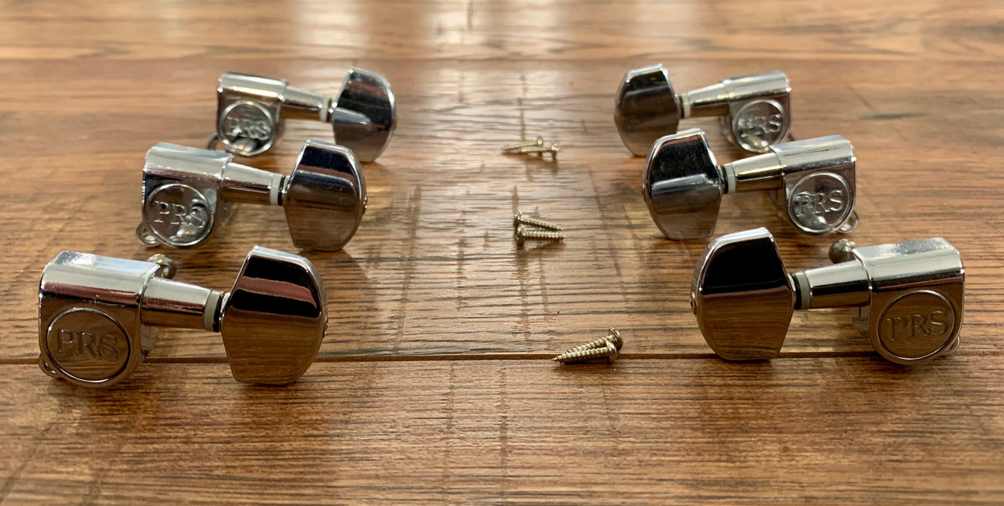 PRS Paul Reed Smith SE Sealed Tuning Machine Set Tuners Chrome Used