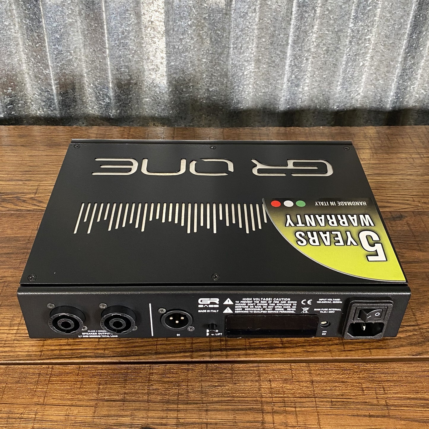 GR Bass PureAmp 800 Watt Bass Power Amplifier Black