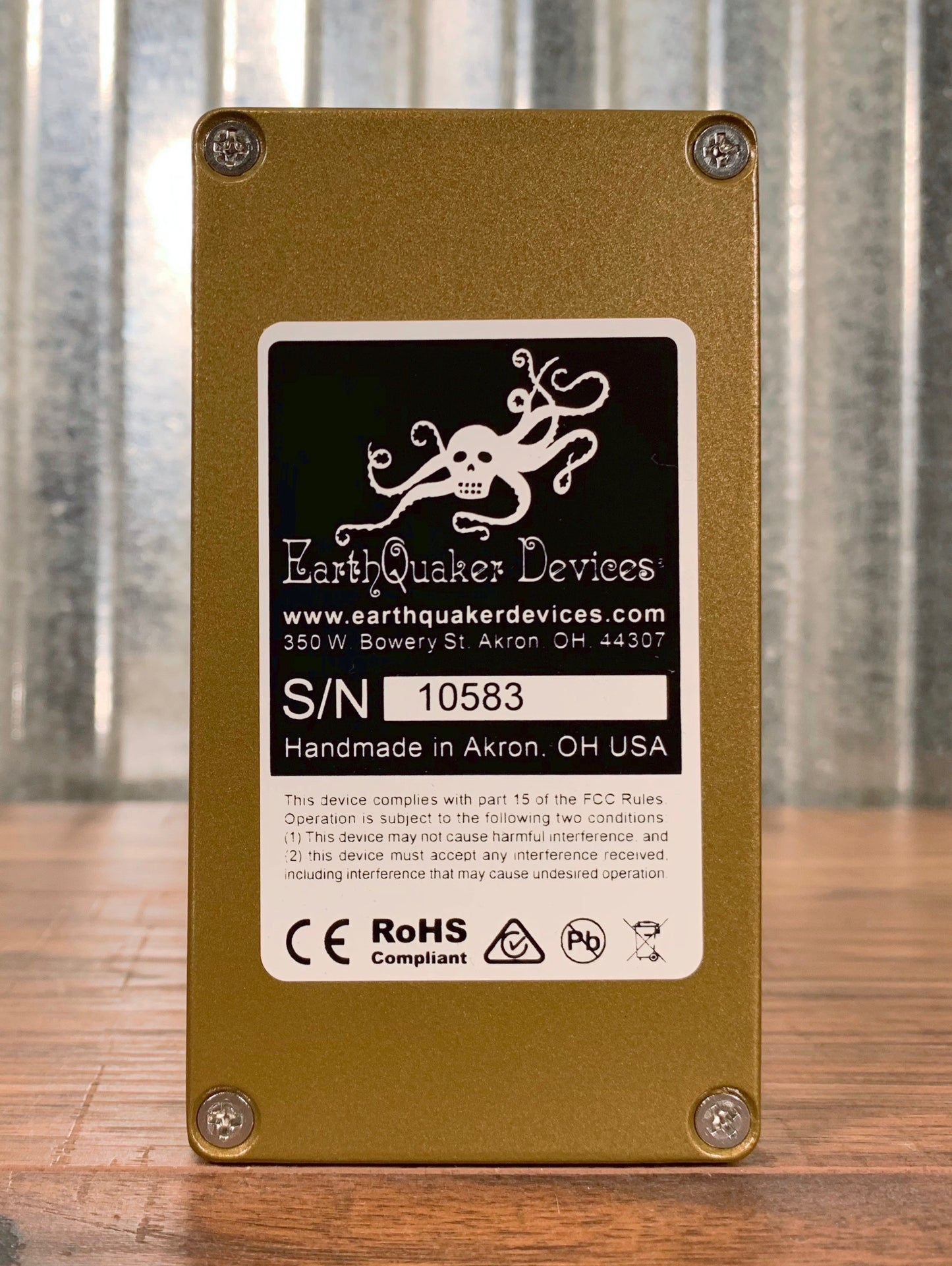 Earthquaker Devices EQD Hoof  Germanium/Silicon Fuzz V2 Guitar Effect Pedal